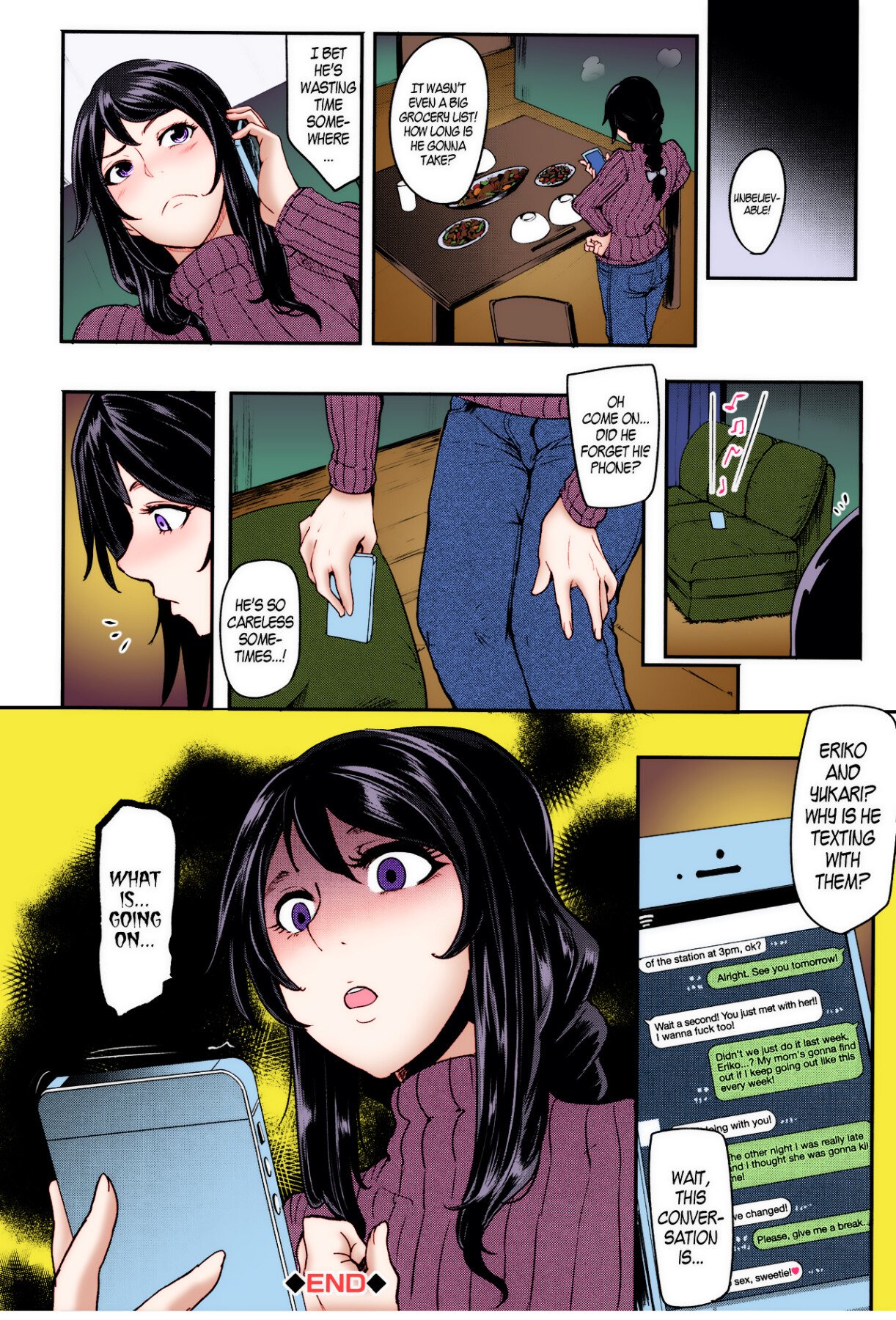 Hentai Manga Comic-Cooking Fucka (Color)-Read-89